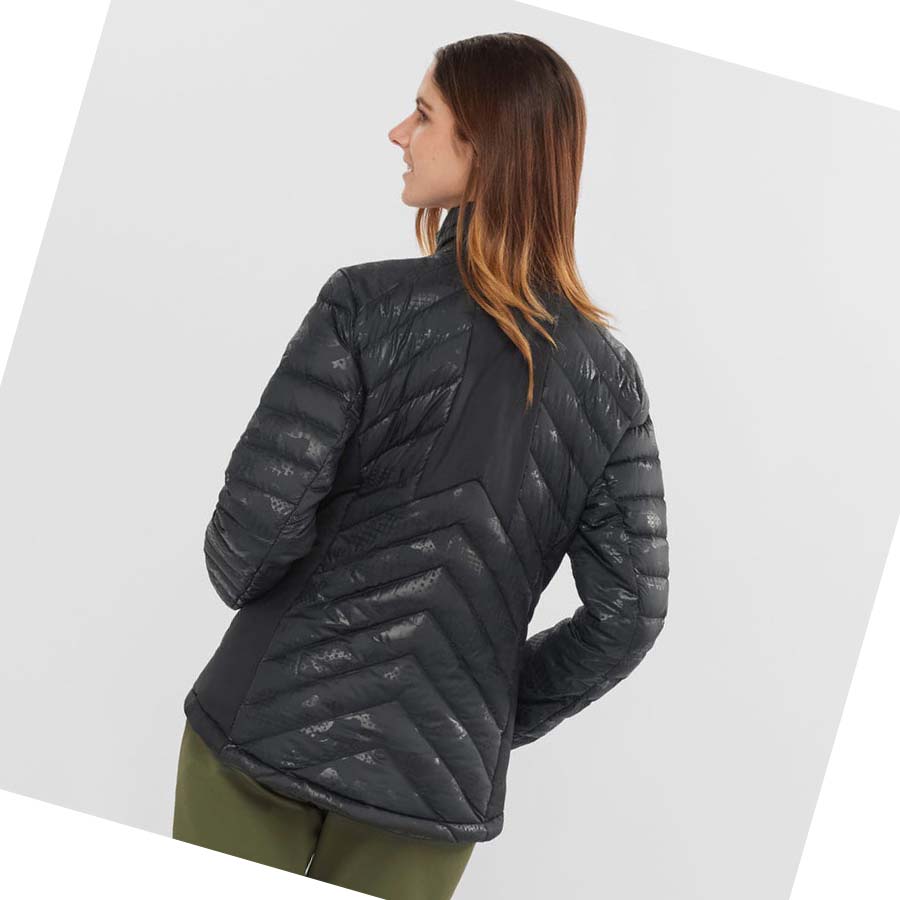 Chaquetas Salomon ESSENTIAL XWARM DOWN INSULATED Mujer Negros Negros | MX 2450TCE